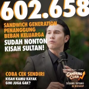 Meriam Bellina Instagram - Beribu-ribu doa buat si penanggung beban keluarga. Harus sehat terus dan boleh lah sesekali istirahat sambil ngetawain kocaknya kehidupan🤭

Nonton Gampang Cuan SEKARANG supaya bisa makin semangat berjuangnya🤗

#GampangCuanFilm
#GampangCuan