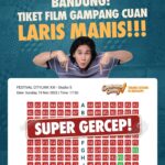 Meriam Bellina Instagram - Lagi, lagi dan lagi! Wargah Bandung menuhin bioskop. 🤯 Terima kasih atas antusiasme nya kepada masyarakat Kota Kembang! Siapa disini yang udah bolak balik bioskop buat liat Aa Utan terus?!? 🥹 Film Gampang Cuan SUDAH TAYANG di Bioskop! #GampangCuanFilm