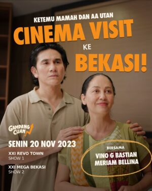 Meriam Bellina Instagram - Mamah dan Aa gak sabar ketemu kalian di Bekasi besok 🥰

Sok bungkus tiketnya dari sekarang, ditungguin Mamah lho 😊

#GampangCuanFilm
#GampangCuan