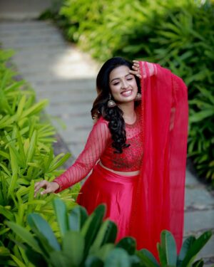 Mersheena Neenu Instagram - Red ❤️

Photographer:@anu_memories_ 
Designer@amalia__designerboutiqe
Location @avoki_resorts 
Makeup:@sivas_makeover_