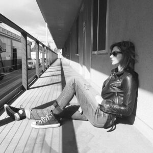 Mia Serafino Instagram - found this picture of me trying to be Paul Newman