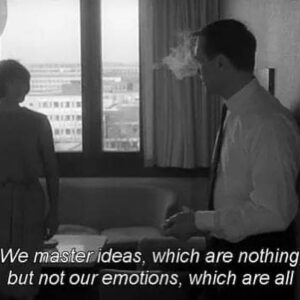 Mia Serafino Instagram - RIP Jean-Luc Godard—thank you for teaching me love, cinema and sadness, the French way 💔🇫🇷