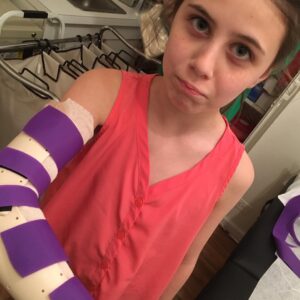 Mia Sinclair Jenness Instagram - Tough Break. 😔