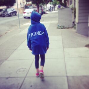 Mia Sinclair Jenness Instagram - "Trunching" (Trudging) up the San Fran hills  #PhysEd #Discipline #MatildaSHN #MatildaTour #MiaSinclairJenness
