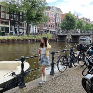 Mia Sinclair Jenness Instagram - Weekend in Amsterdam <3