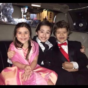 Mia Sinclair Jenness Instagram - #fbf to when we were babies #LesMiserables #broadway #openingnight #gatenmatarazzo #joshuacolley #miasinclairjenness