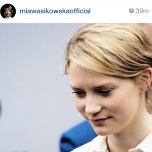 Mia Wasikowska Instagram - Follow another beautiful fan account for #miawasikowska. You can't have too many mia account, right? 👍😄😘