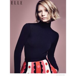 Mia Wasikowska Instagram - ❤️👌😍 Mia for Elle Canada #miawasikowska #ellecanada
