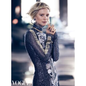 Mia Wasikowska Instagram - Mia on Vogue Australia #vogue #vogueaustralia #miawasikowska