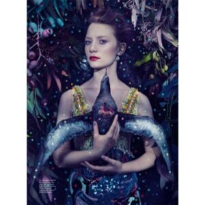 Mia Wasikowska Instagram - Mia for Vogue Australia #miawasikowska