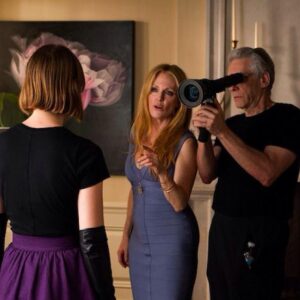 Mia Wasikowska Instagram - Behind the scenes from Maps To The Stars #miawasikowska #davidcronenberg #juliannemoore #mapstothestars