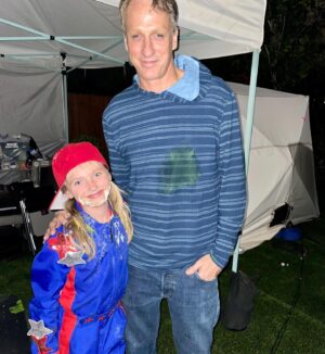 Mia Allan Instagram - The Bird Man himself joins the Louds in tonight’s all new episode @tonyhawk
