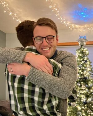 Michael Bruner Instagram - So I’m the worst at posting life updates, but better late than never 😂 here are my top 3 updates from the end of 2021

1. My best friend said yes to marrying me!! 💙 Hayden and I will be getting married on Friday the 13th in October 2023 🧡🖤
2. We bought a house!
3. I started a new job as a public defender ⚖️

Maybe in 2022 I will be better at social media, but it’s going to be hard to top 2021 😊

P.S. thank you @lindzbee5 for taking all of these pictures. I’d have no pictures of anything without you 😂