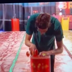 Michael Bruner Instagram - Michael dedicated his 5th POV to Hayden and queer kids in America. Just remember you are valid, you are loved, and you matter 🌈 #bb24 #teammichael