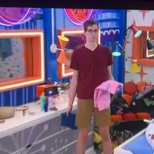 Michael Bruner Instagram - “People are not good at lying in here…., but I am” What do we think of Michael’s bamboozling skills? 🔥 #bb24 #teammichael
