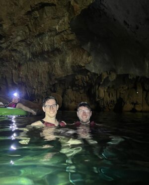 Michael Bruner Instagram - Our honeymoon is by far my favorite trip @haydenmiddleton and I have taken yet 😘 We’ve been back for less than a week, and I already want to go on another cruise 😂 we had such a great time with @royalcaribbean exploring Mexico, Belize, and Honduras! Some highlights: visiting sloths, monkeys, and birds in Roatan; snorkeling and visiting incredible beaches; seeing Mayan ruins; and definitely meeting the Queen of Survivor, @sassysdt !! Making all of these memories with Hayden and unplugging for a week was just what we needed after some April snowstorms and our recent move! Getting out of vacation mode has been a challenge, but I can’t wait for our next adventure together 💙

#honeymoon #royalcaribbean #belize #honduras #mexico #queenstaysqueen