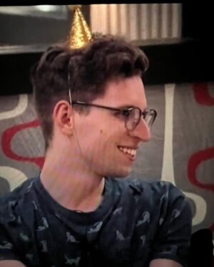 Michael Bruner Instagram - It may not have been as epic as Keesha’s bday, but spending his birthday in the BB house was a top bucket list item! We celebrated in MN with ice cream cake, of course chocolate peanut butter, a Michael favorite! Happy Birthday Michael! 🥳 #bb24 #TeamMichael
