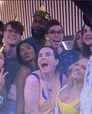 Michael Bruner Instagram - It may not have been as epic as Keesha’s bday, but spending his birthday in the BB house was a top bucket list item! We celebrated in MN with ice cream cake, of course chocolate peanut butter, a Michael favorite! Happy Birthday Michael! 🥳 #bb24 #TeamMichael