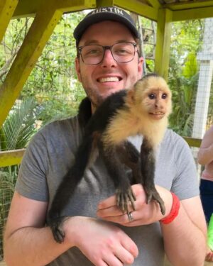 Michael Bruner Instagram - Our honeymoon is by far my favorite trip @haydenmiddleton and I have taken yet 😘 We’ve been back for less than a week, and I already want to go on another cruise 😂 we had such a great time with @royalcaribbean exploring Mexico, Belize, and Honduras! Some highlights: visiting sloths, monkeys, and birds in Roatan; snorkeling and visiting incredible beaches; seeing Mayan ruins; and definitely meeting the Queen of Survivor, @sassysdt !! Making all of these memories with Hayden and unplugging for a week was just what we needed after some April snowstorms and our recent move! Getting out of vacation mode has been a challenge, but I can’t wait for our next adventure together 💙

#honeymoon #royalcaribbean #belize #honduras #mexico #queenstaysqueen
