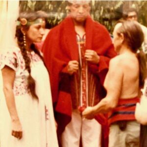 Michaela Angela Davis Instagram - My fatherless father was embraced by the North East Band of Cherokee. After completing initiation rituals he married. Mama Carlotta, Pueblo. #AllMyRelations #IndigenousPeoplesDay