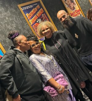 Michaela Angela Davis Instagram - What the world needs NOW  is @thecolorpurple - The Absolute Perfect Family Christmas/Holiday Movie - A lush cinematic life-giving   affirming story of the healing power of Sisterhood   God. Last night @carolsdaughter @iamlisaprice hosted a glorious screening   conversation I had the honor of moderating- so many new   legendary icons   masterful hair stylists in attendance 1) @elle_moxley   @ihartericka 2) @chuckielovehair @iamlisaprice @eppersonn 3) @chaiseyboy   @ursulastephen - many exquisite talent gathered in this instant classic #TheColorPurple