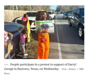 Michaela Angela Davis Instagram - In Black History Month we presumably ask the nation to reflect on the incredible improbable journey of survival, resistance   resilience of African Americans in the US. While young Darryl George’s case in Texas is deeply disappointing it is not surprising- the history of policies, treaties   laws passed in this country to provide basic citizen rights   protections for Black people have always been compromised   unenforced. What did the judge or state gain in this ruling? What did Darryl lose, endure, how has it effected him? That’s what our @uofsc & SCAC survey on young, Black men, hair   mental health seeks to explore #TheCROWNAct #darrylgeorge ✊🏽#SumterCROWNActCoalition #SCAC