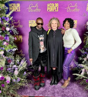 Michaela Angela Davis Instagram - What the world needs NOW  is @thecolorpurple - The Absolute Perfect Family Christmas/Holiday Movie - A lush cinematic life-giving   affirming story of the healing power of Sisterhood   God. Last night @carolsdaughter @iamlisaprice hosted a glorious screening   conversation I had the honor of moderating- so many new   legendary icons   masterful hair stylists in attendance 1) @elle_moxley   @ihartericka 2) @chuckielovehair @iamlisaprice @eppersonn 3) @chaiseyboy   @ursulastephen - many exquisite talent gathered in this instant classic #TheColorPurple