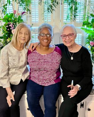 Michaela Angela Davis Instagram - I’ve been 60 for 1 day. Mommy has been 86 for 2 weeks & my daughter has been pregnant for 5 months. Time is a mystical, baffling concept or perhaps it’s nothing at all. Full of grace for being surrounded   secured by deep rooted love of family, descendants of my Sumter ancestors on my Easter birthday. And why do I still make the same face from when I was 7?