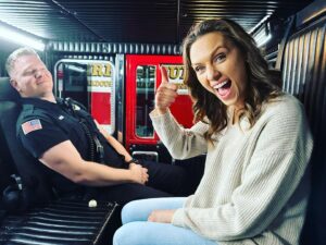 Michaela McManus Instagram - Had zero fun while working on @911lonestar - just look at my face in these pics.😉 The finale drops tonight on @foxtv and tomorrow on @hulu. What a lovely bunch of people.♥️