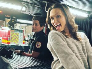 Michaela McManus Instagram - Had zero fun while working on @911lonestar - just look at my face in these pics.😉 The finale drops tonight on @foxtv and tomorrow on @hulu. What a lovely bunch of people.♥️