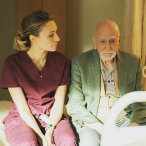 Michaela McManus Instagram - This fella turns 90 today! Happy Birthday, @thedominicchianese. You are kind, generous, and the consummate pro. Take me back to #TheVillage where your presence always felt like a warm hug from an old friend. ❤️