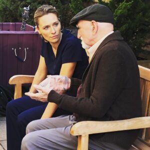 Michaela McManus Instagram - This fella turns 90 today! Happy Birthday, @thedominicchianese. You are kind, generous, and the consummate pro. Take me back to #TheVillage where your presence always felt like a warm hug from an old friend. ❤️