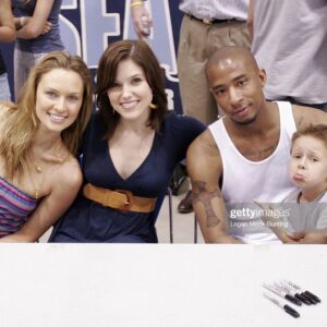 Michaela McManus Instagram - Went back in time and reminisced with my One Tree Hill pals on @dramaqueensoth this week. #OTH will always have a special place in my heart - I got my sea legs and learned sooo much from the cast and crew. It completely changed the trajectory of my life (@mikedaniels101 🥰). Really wouldn’t trade that experience for anything. And love that it continues to resonate with audiences. Thanks for having me @hilarieburton @msbethanyjoylenz @sophiabush 😘