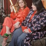 Michela Giraud Instagram - Oggi alla conferenza stampa del Quirinale con il nome che assumerò quando diventerò Papa: Flaminia. Dall'11 aprile al cinema. @marina.rinaldi #adv #gifted