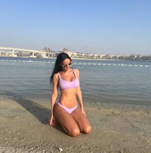 Michela Quattrociocche Instagram - Bye Dubai 💜💜💜