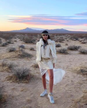 Michele Plaia Instagram - Throwback desert valley kundalini and music 🌵 @djsabonyc @sol.selectas 
💜💛💙💚🧡💖