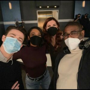 Michelle Harrison Instagram - Thank you Nora Allen, Joan Williams and Speedforce Nora for this journey 9 years has brought us to. Forever grateful for this experience. Season Finale tonight. ✨💗