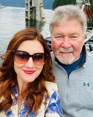Michelle Harrison Instagram - Bring your Dad to work day….and put him in the movie. 🎥 Love you, Dad! ❤️❤️@reunitingmovie