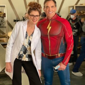 Michelle Harrison Instagram - Thank you Nora Allen, Joan Williams and Speedforce Nora for this journey 9 years has brought us to. Forever grateful for this experience. Season Finale tonight. ✨💗