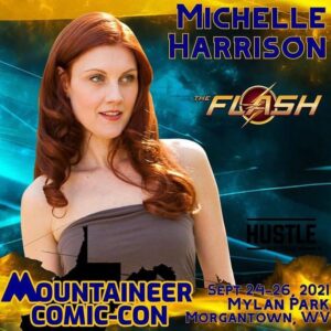 Michelle Harrison Instagram - September 24th-26th. Reunion with @johnwesleyshippjr….Morgantown, WV. See you there! ⚡️🙌🏻 @mountaineercomiccon
