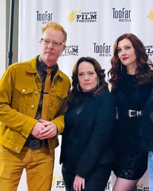 Michelle Harrison Instagram - We wrapped our hearts and souls into making this film. 💕Indie film at its finest. Thank you @austinfilmfest for showcasing our world premiere and we look forward to sharing it with the rest of you soon. I love my job and these special ones remind you just why you started in the first place. ✨@reunitingfilm 
#jesselmartin 
@bronwenrules 
@carmenmoore1 
@davidjlewis11 
@therogercross 
@ellalucas00 
@lennox.leacock 
@kristarandgruen 
@stirlingbancroft 
Directed by @lauraadkin 
Thank you @sagaftra for all your endless work.