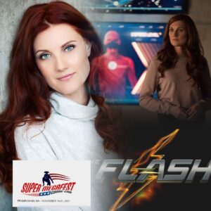Michelle Harrison Instagram - New England, I’m coming your way! I’ll be at @supermegafest Friday, Nov 19th, and Saturday Nov 20th. My dad is my date to this con, so you’ll get to meet him too. 😃#theflash #superfegafest #dadsanddaughters