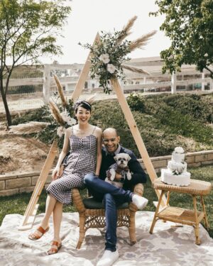 Michelle Kim McCoy Instagram - Happy Friday from the growing McCoy Family!! Creative direction   coordination by @kaileybhowell and @kirstenessiambre of @petalandfleur 🙌🏼
.
.
.
.
.
#pregnantstyle #matenityfashion #momtobe #mothertobe #mommyblogger #expectantmother #expectantmom #momfashion #mommyfashion #stylethebump #dressthebump #maternityshoot #maternityclothes #maternitydresses #cutematernityclothes #pregnancyclothes #ootd #babyshower #babyshowerinspiration