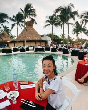 Michelle Kim McCoy Instagram - First kid-free vacation since having Deacon and one thing I realized is that there is no amount of geographical distance or room service that can shut my brain off from all the things so instead of fighting off the barrage of thoughts, I invited Jesus into them. I invited him into the messy mental space and let me tell you, my soul is actually rested as a result of daily scripture reading, constant prayer and regular sharing of what God is teaching us with our travel buddies.
-
Getting away to retreat and relax is so necessary for holistic health against workaholism and in creating regular rhythms to invest in marriage and family but can leave you feeling the way you started since you have to “go back to reality” with full inboxes of unread emails, needy children, loads of laundry, back to back meetings…all ready to pounce upon your arrival.
-
But the great news is that Jesus is the same today, yesterday and tomorrow. The same God who saved me from a mental breakdown by the Mexican Riviera is fully accessible at home while doing the dishes or self-taping an audition. What a relief (to my bank account) to know that I don’t need to wait until my next vacation to feel soul rest again since true rest comes from Jesus. In fact, this might be one of the first times I don’t dread going home after an amazing vacation because it turns out that our hope doesn’t lie in all-inclusive resorts but in Christ alone.