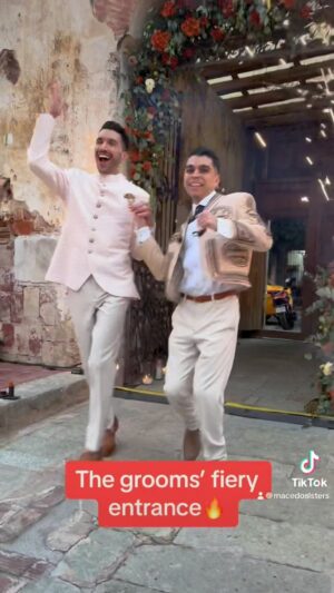 Michelle Macedo Instagram - Congratulations to the happy couple! 🎊🍾 What a joy it was to celebrate our cousin’s union in the stunning city of Oaxaca. 🧡 Feeling blessed to have celebrated with family, taken in the city, and if you can’t tell by the last slide, the food was delicious. 😋 #LoveWins #OaxacaWedding
@oaxacadestinationweddings ☀️
@rmzmix_productions 
Food by @casaoaxacaelrestaurante 
Head Chef @chef.alexruiz 
Photographer @sirenavaradastudio 
💃🏻Performers @sirena_santana.drag @matlazihua_drag @barbuchona.versace