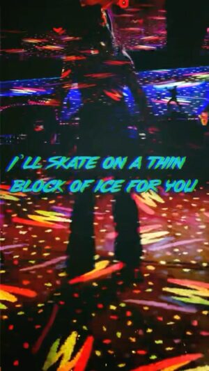 Michelle Macedo Instagram - Check out this ‘block of ice’ 🛼 lyric video from our night at #MoonlightRollerway 🪩 such a fun night! 🌙 the fun part was watching everyone showing off their skills🛼 especially @jasonperlman  who took all this footage and happens to be secretly great at rollerskating🌈💎 have you streamed on @Spotify 🧊  @MusicOnTikTok #popmusic #pop #indiepop #twins #twinsisters #twinssinging #80s #retro #pacman