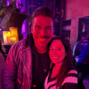 Michelle Macedo Instagram - When reality meets reality at @surrules running into some old friends on @pumprulesbravo 🍸✨ So wonderful to see the one and only @mrjaxtaylor and @peter_madrigal #SURprisesInWeho