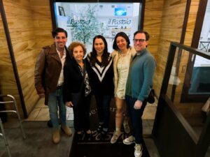 Michelle Macedo Instagram - A celebration at Il Pastaio in Beverly Hills, marking Jason’s Grandmas 88th birthday surrounded by dear ones. 🎉 #FamilyLove #MilestoneMoments