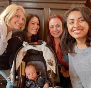 Michelle Borth Instagram - Grateful for these amazing and inspiring women in my life 🙌🙏🤗. Welcome to the world baby Rowan!!🥰😘