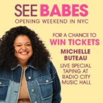 Michelle Buteau Instagram – HIIIII BABES!!!!!! Thank you for all the love and support this past week, I can’t wait for the world to see this!✨

Post your #BabesMovie ticket from opening weekend to your stories and tag @babesmovie for a chance to win a pair of tickets to the live special taping of my show at Radio City Music Hall!